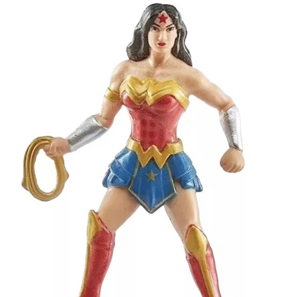 Set of (8) "Justice League" Superhero Mini Figures - DC Comics - Superman Batman - Picture 9 of 10